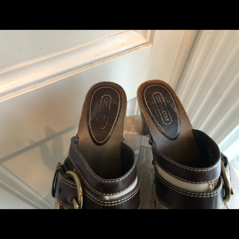 Coach Pat Work Clogs. Mint Condition!!! - image 2